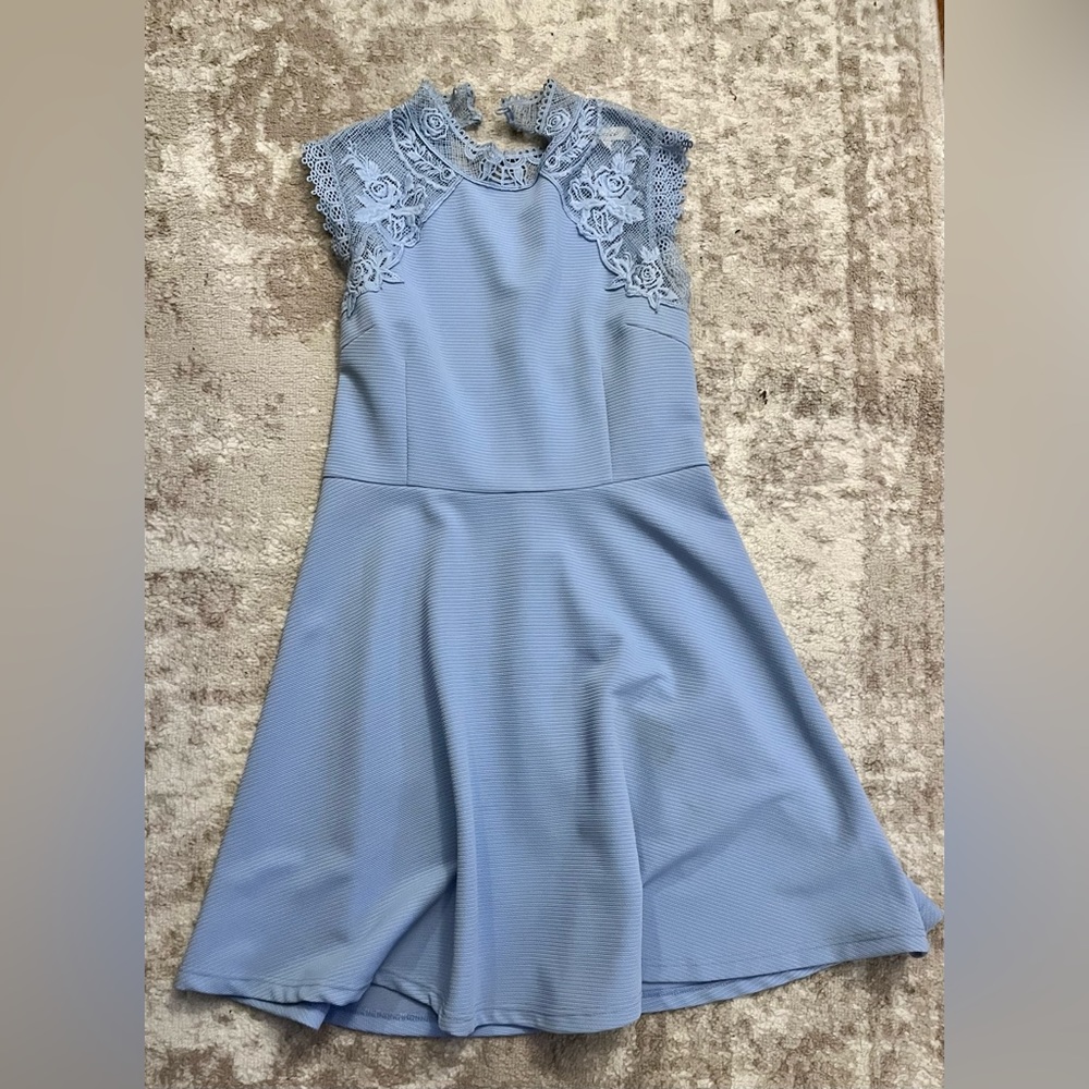 Periwinkle Francesca’s dress, perfect for spring! Size L/12 approx